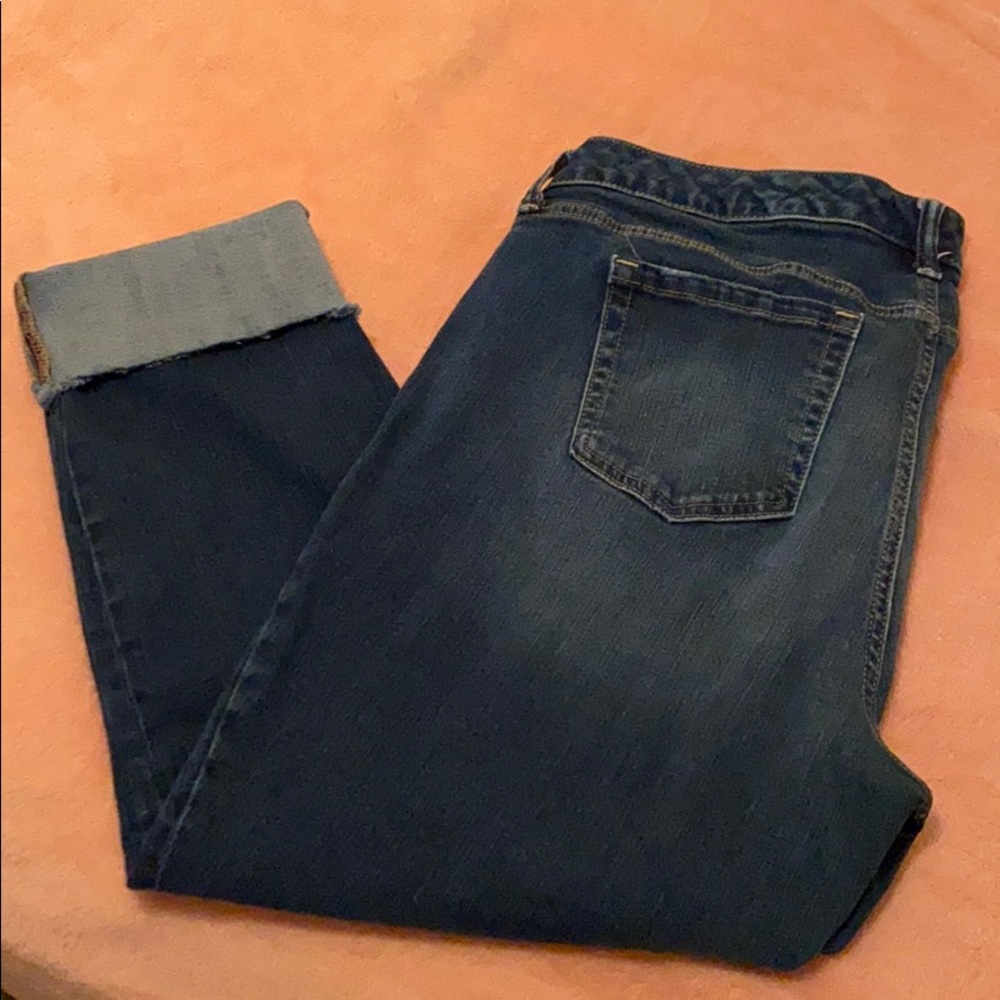Boyfriend Jeans with Destruction